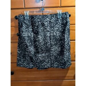 RipSkirt Hawaii Wrap Skirt Medium NWT Shibori Butterfly Charcoal Beach Skirt